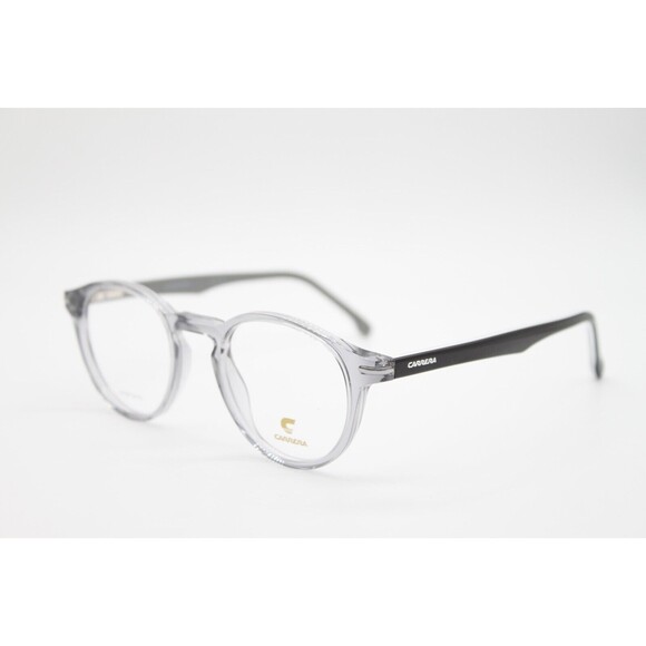 NEW CARRERA 310 KB7 TRANSPARENT GREY BLACK AUTHENTIC EYEGLASSES 48-21 - Picture 1 of 4